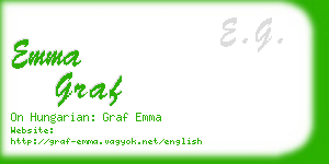 emma graf business card